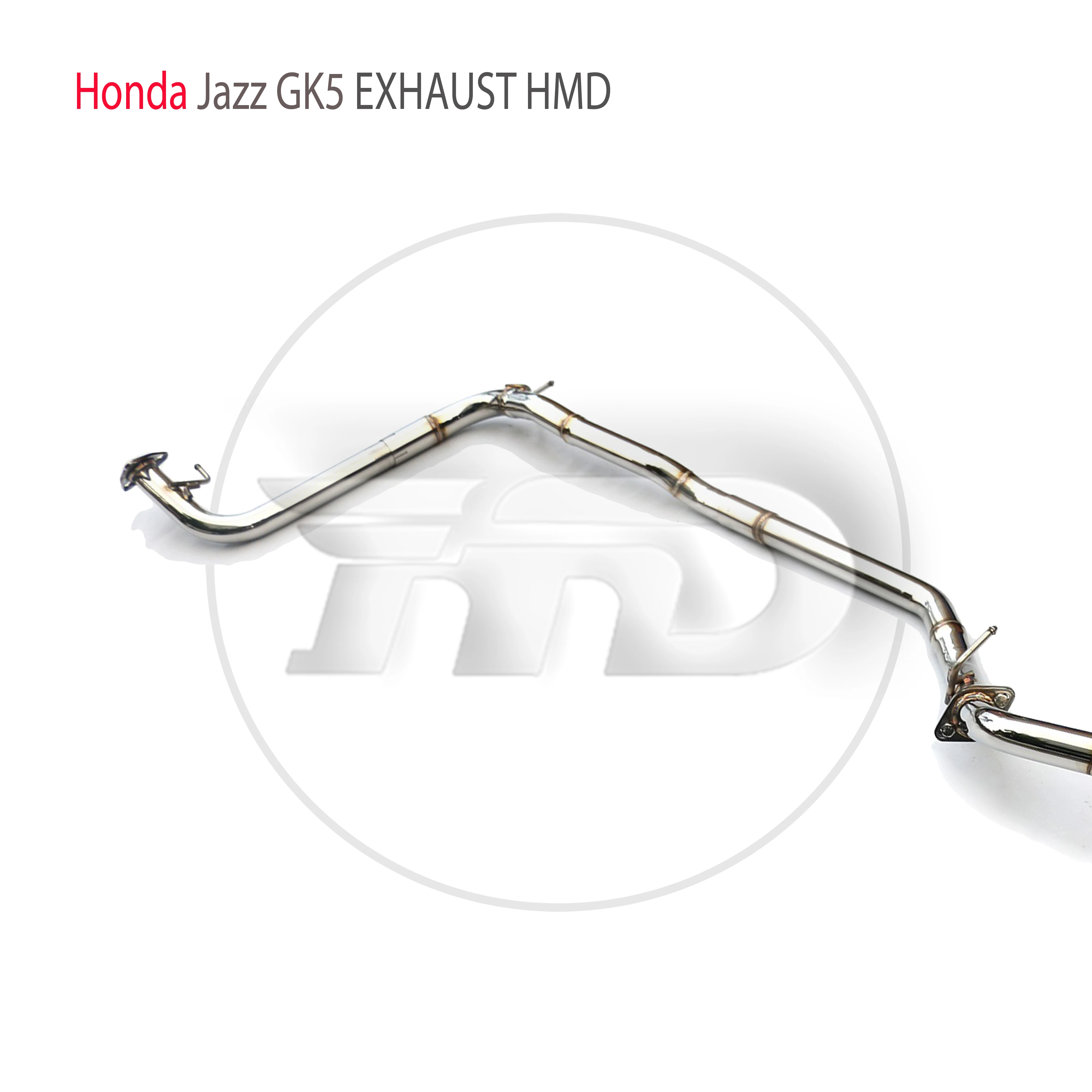 Выхлопная система HMD из нержавеющей стали Performance Catback для Honda Jazz GK5 Auto Accesorios