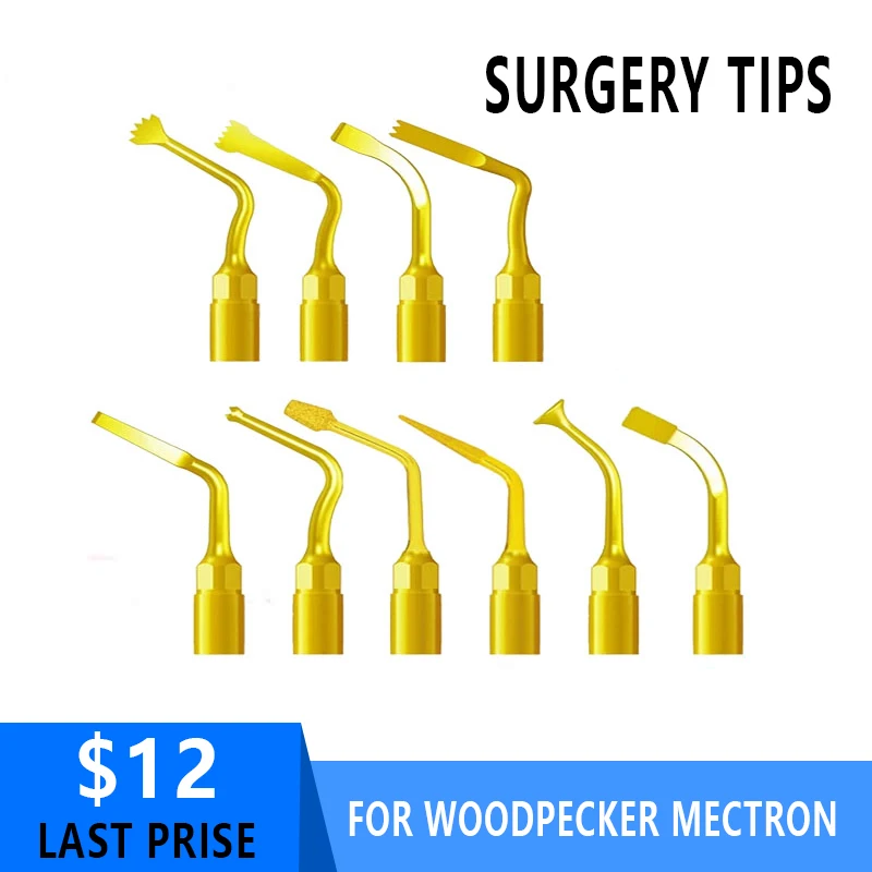 

Dental Piezosurgery Osteotomy Bone Cutting Dental Surgery Tips for Mectron Woodpecker Refine UL1 UL2 UL3 UL4 UL5