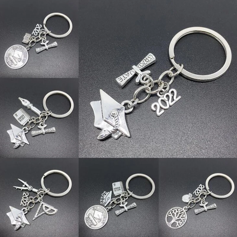 

1 шт. 2022 модный подарок на выпускной сезон брелок для церемонии для лучшего друга пары парней подруги мужской женский брелок