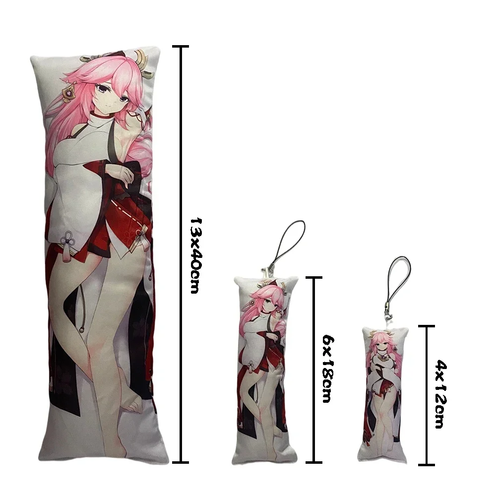 Azur Lane Musashi Dakimakura мини-брелок для косплея с мультяшным кулоном и принтом милый