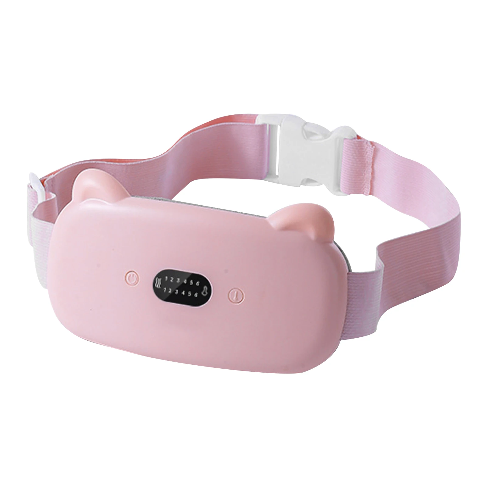 

Back Belly For Cramps Home Office Warming Menstrual Heating Pad Vibration Massage Electric Hot Compression Waist Belt Cordless