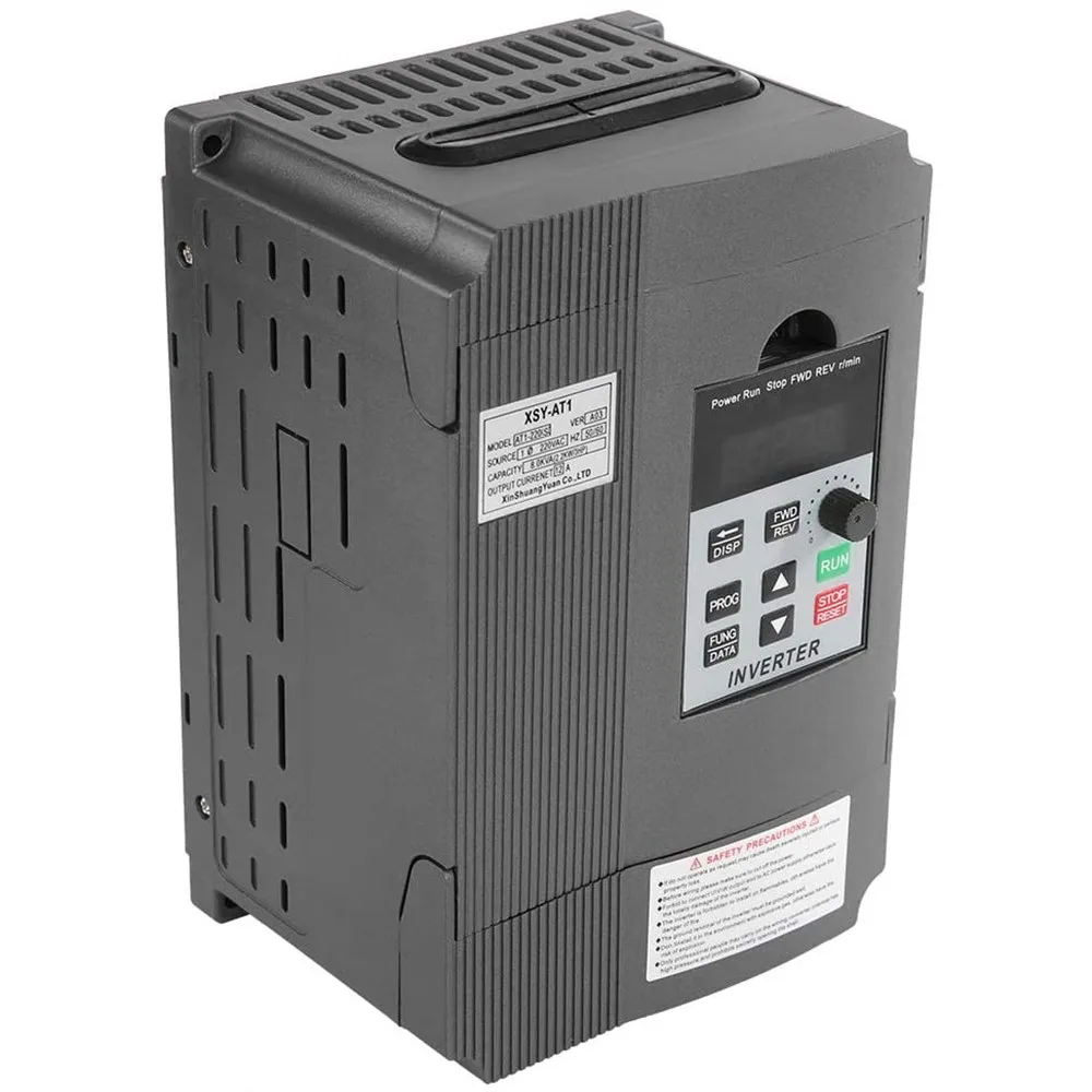 

AT1-2200S Universal VFD Frequency Speed Controller 2.2KW 12A 220V AC Motor Drive Three-Phase Out Variable Inverter Drive