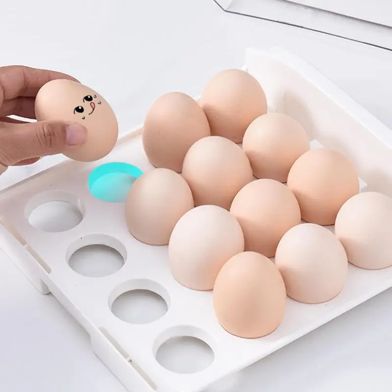 Яйцедержатель для холодильника штабелируемые лотки яиц на холодильнике