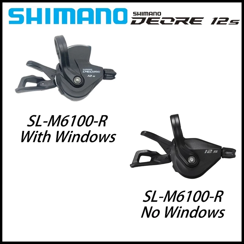 

SHIMANO DEORE SL M6100 Shifter Lever Right 12 Speed Mountain Bike MTB Bicycle 12s SL-M6100