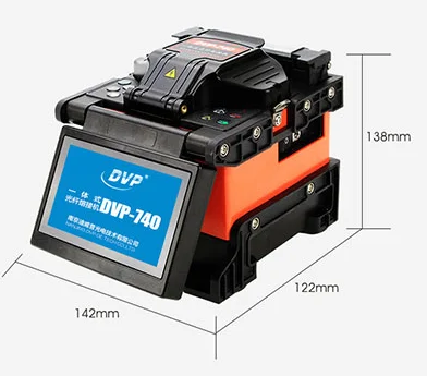 Сварочный аппарат для сварки волокон DVP 740 мини-сварочный fttx многоязычный
