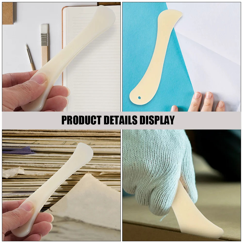 5 Pcs Origami Knife Tool Paper Creaser Folding Folder Craft Supplies Bone for Plastic Folders Crafting Bookbinding