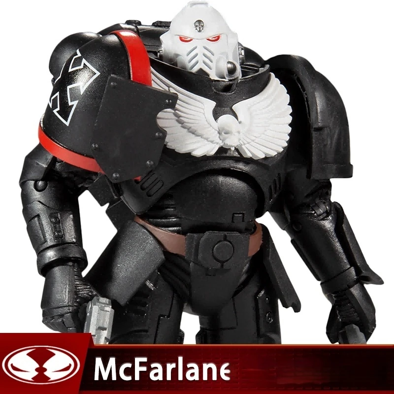 

В наличии, экшн-фигурка 17cmMcFarlane MacFarlane Warhammer, Warhammer 40k Raven Guard, экшн-фигурка, коллекционный подарок