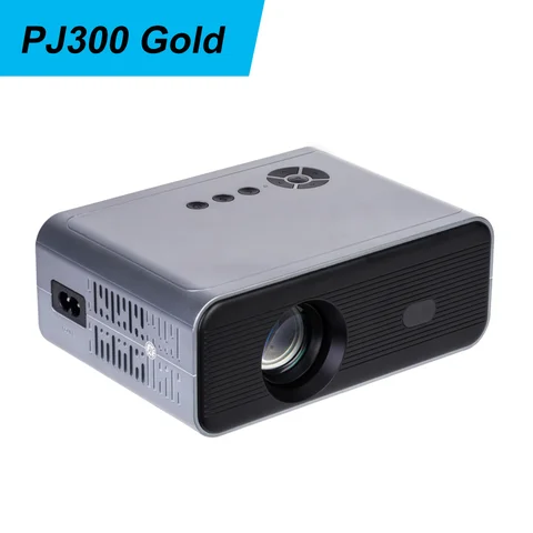 VONTAR PJ300 золотой мини-проектор