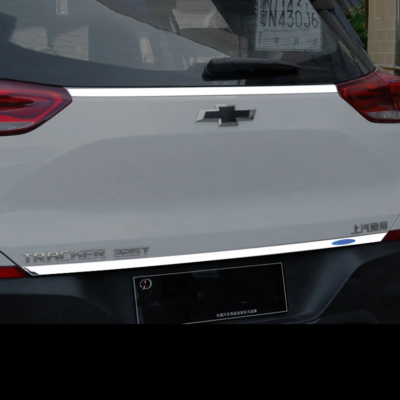 

Полоса для задней двери автомобиля, планка, Стайлинг Для Chevrolet Trax Tracker 2019 2020 2021 2022 Opel Mokka, внешние аксессуары для багажника