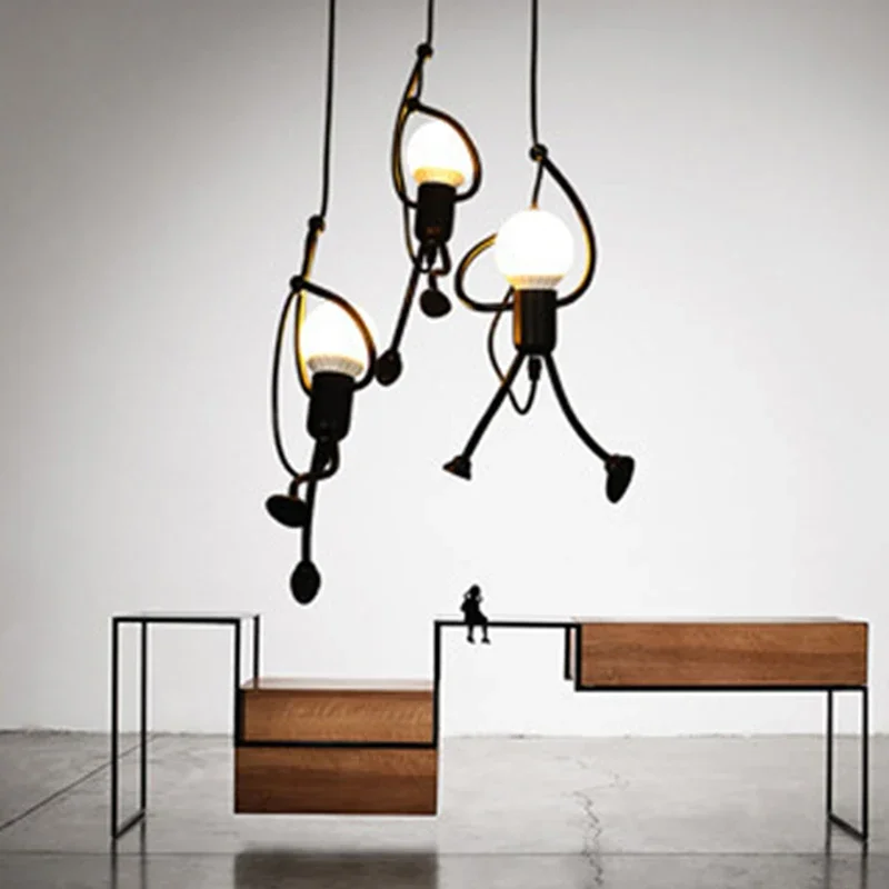 Светодиодные подвесные светильники в винтажном стиле Подвесная лампа для дома