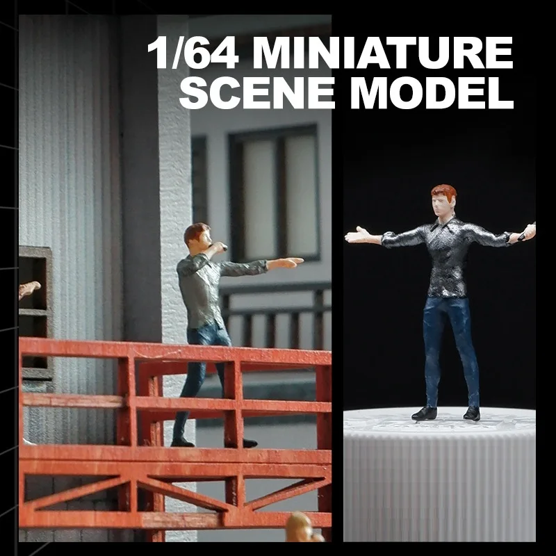 

1: 64 Doll Handmade Super Idol Colored Figure for Diorama
