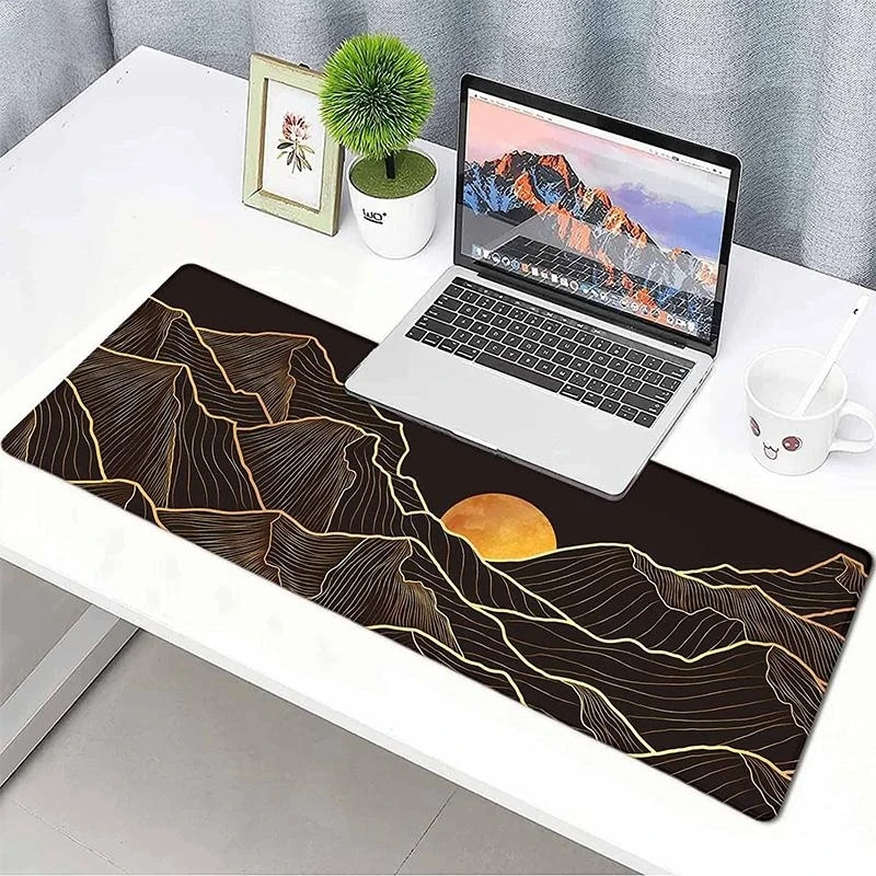 

Sunrise Mountain Mouse Pad Gamer HD Custom Large MousePads Keyboard Pad Anti-slip Office Soft Natural Rubber Desktop Mouse Mat