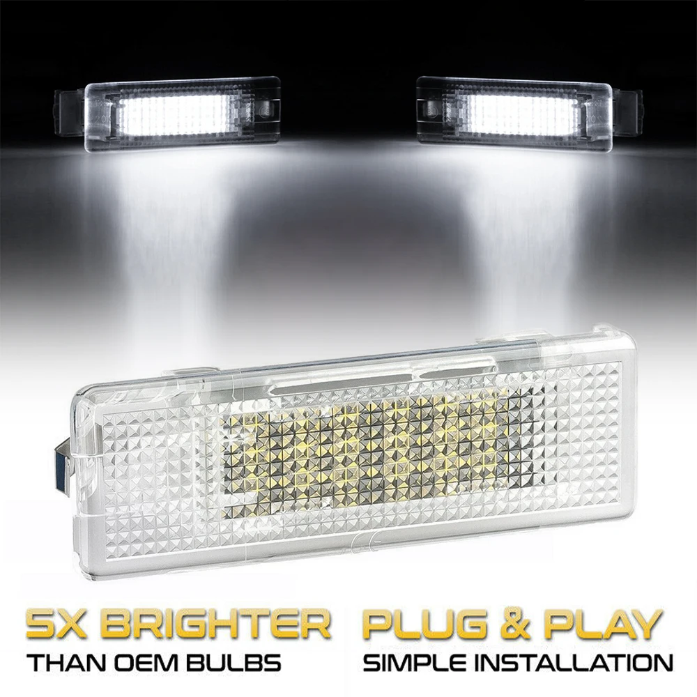 Compartment Light Trunk Boot Lamps For Seat Altea Leon Ibiza Toledo Alhambra Cordoba Vario No Error
