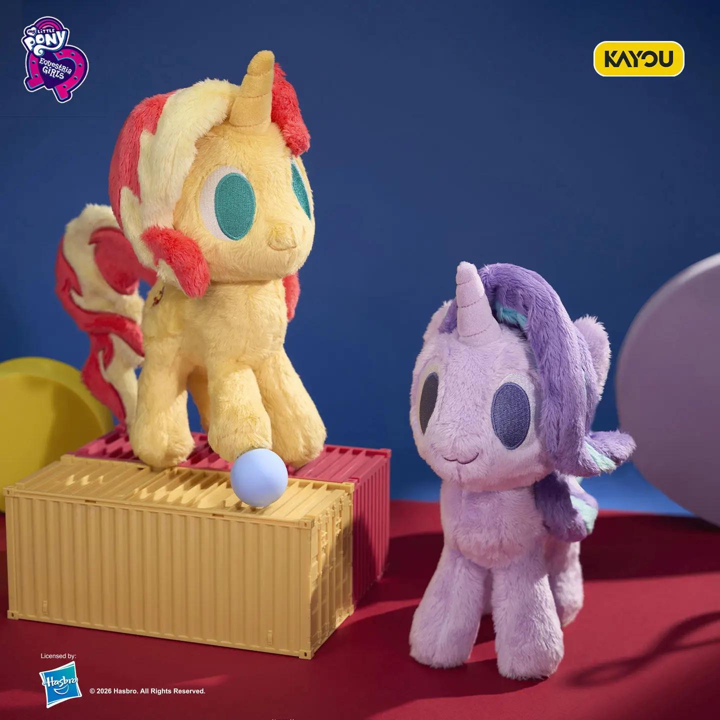 Фото Плюшевая игрушка Kayou My Little Pony из серии «Мой маленький пони»: Старлайт Глаймер, Сансет Шиммер – персонажи аниме, сувениры, праздничные подарки №3