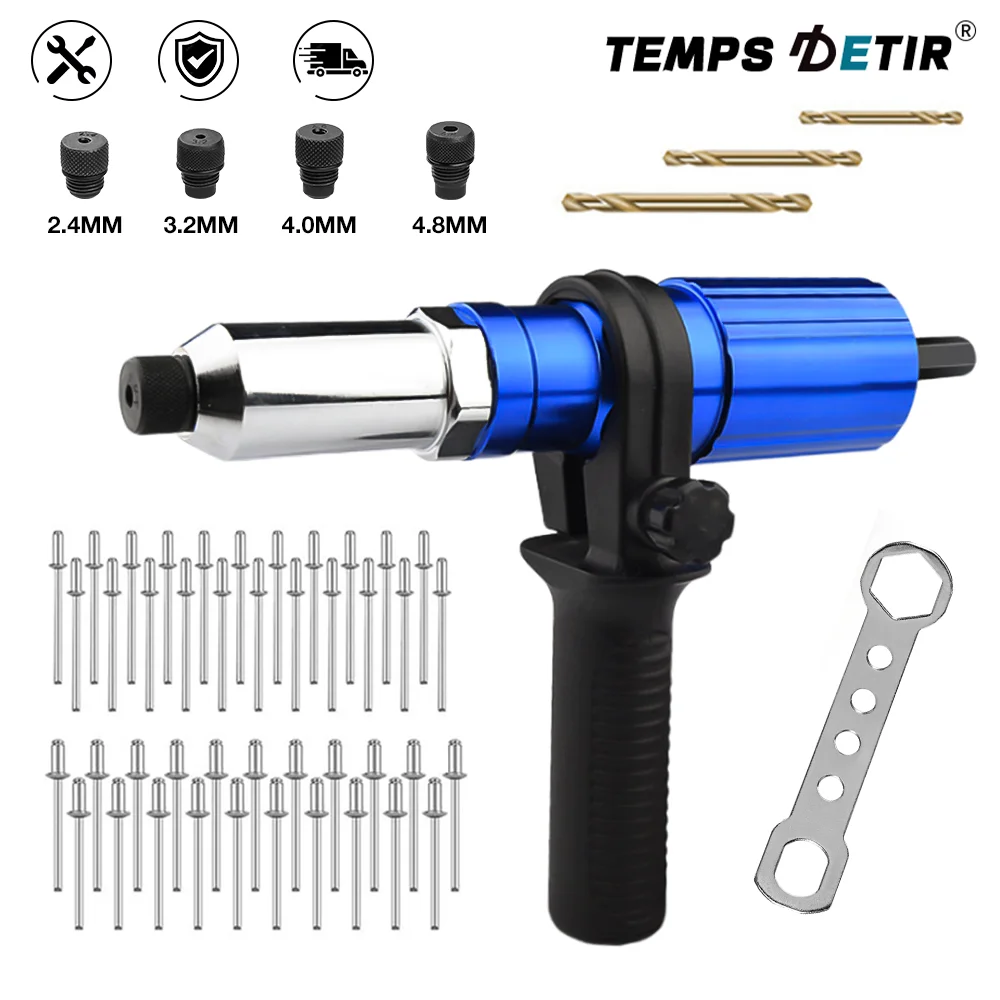 Адаптер для электрического заклепочного пистолета 2 4–4 8 мм бытовой инструмент