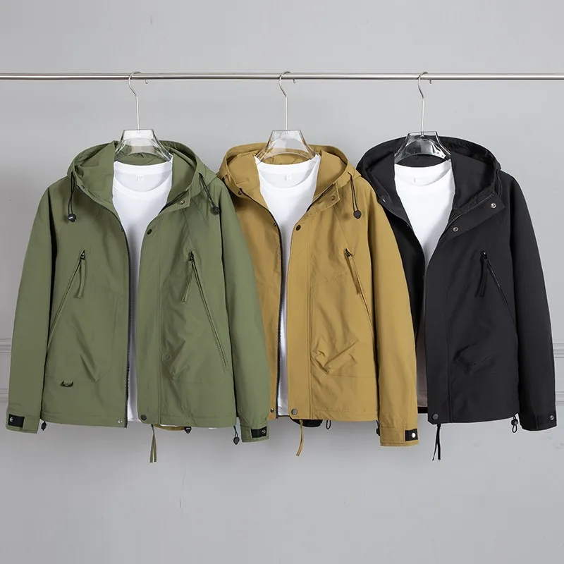 

Мужская модная куртка с косым молнией, модная Великолепная Красивая Мужская куртка с принтом, тонкая куртка для весны и осени, 2023 шт.