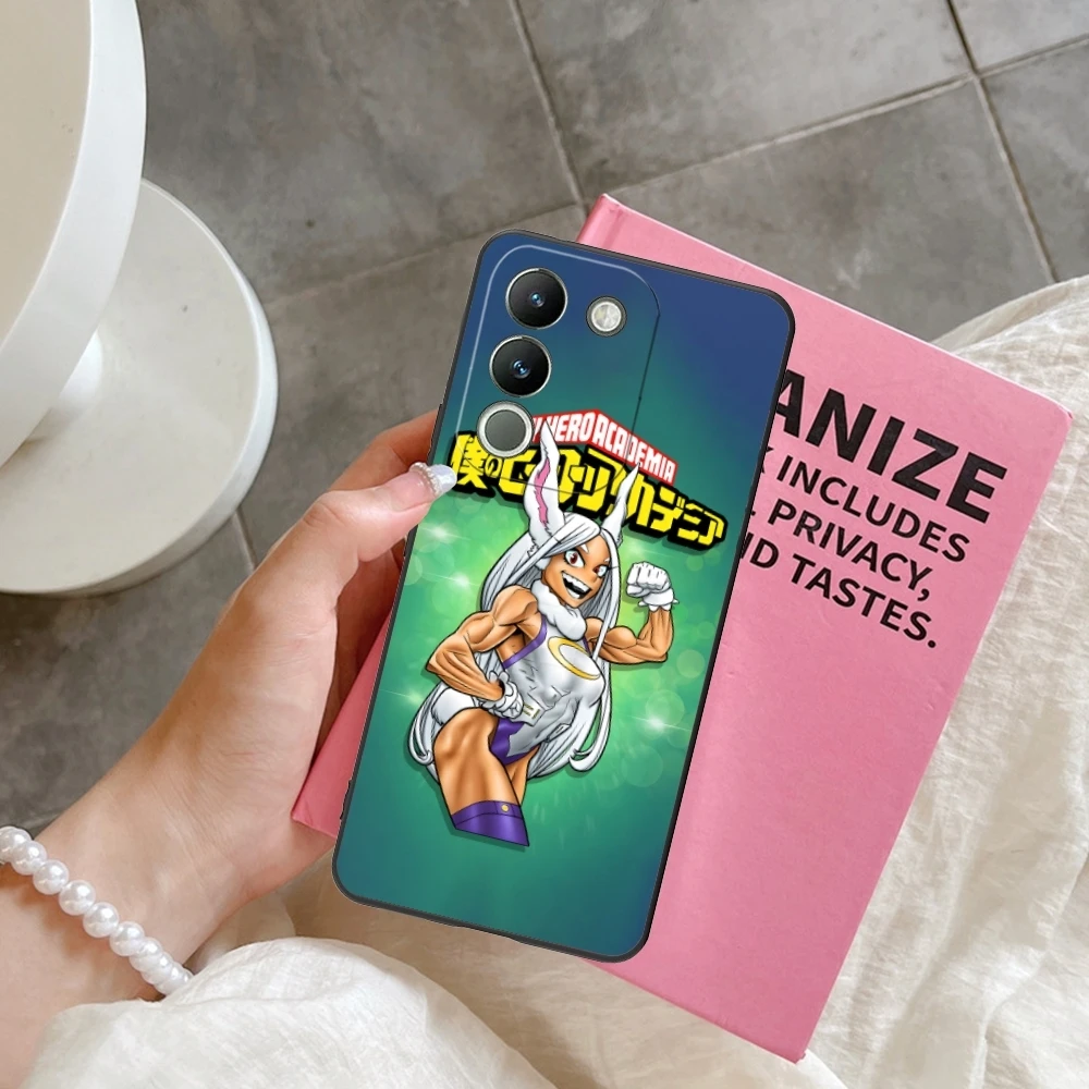 Hero Rumi Usagiyama мобильный телефон для VIVO Y95 Y93 Y31 Y20 V19 V17 V15 Pro X60 NEX черный мягкий чехол