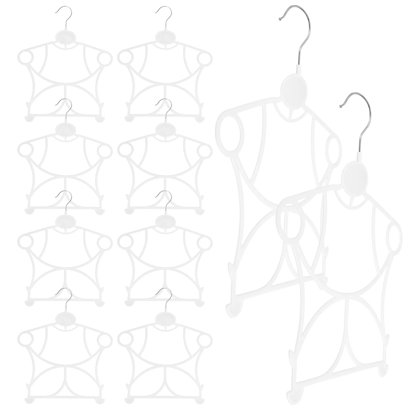 

10 шт., детские вешалки для одежды