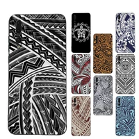 maori polynesian samoan tribal phone case for redmi 8 9 9a for samsung j5 j6 note9 for huawei nova3e mate20lite cover
