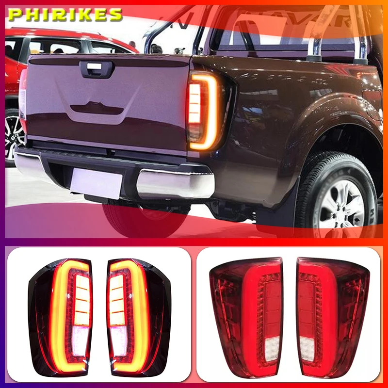 

REAR LED TAIL LIGHTS BACK LAMPS FIT FOR NISSAN NAVARA NP300 2015-2018