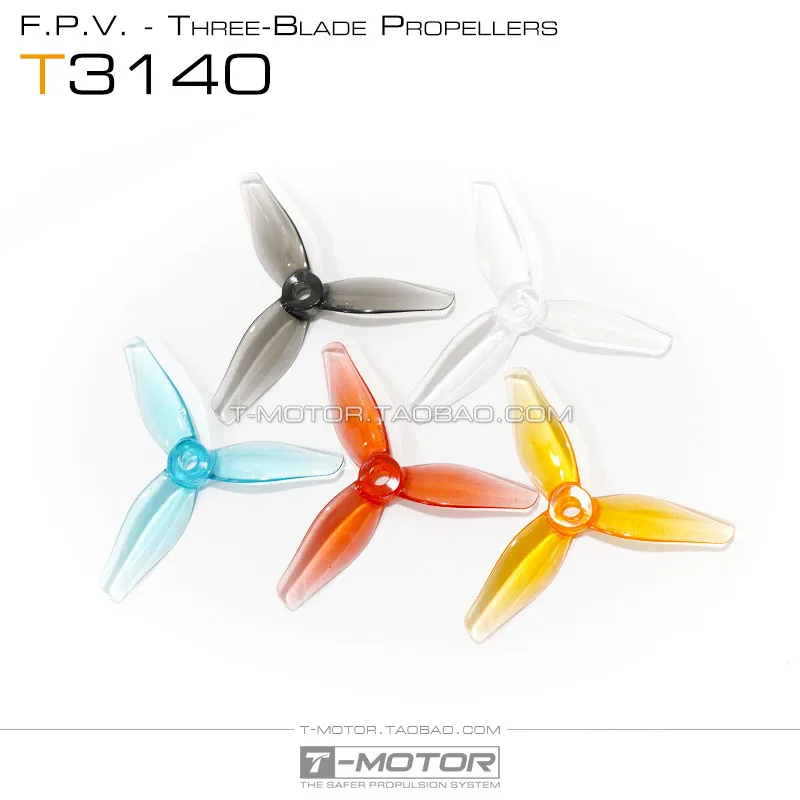 

20 шт./10 пар T-MOTOR T3140 3-лопастной пропеллер Prop 3,1 дюймов Cinewhoop CW CCW Paddle Freestyle RC FPV Дрон