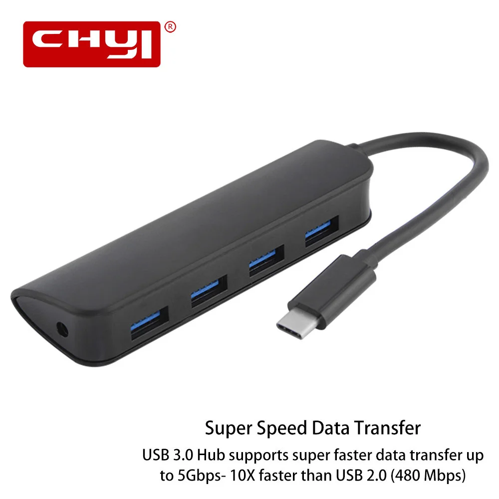 

Usb-концентратор с 4 портами Usb 3,0 и Usb Type-C