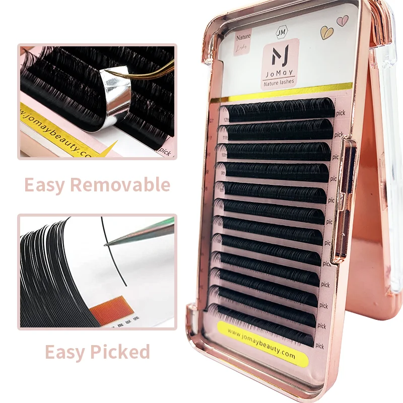 

Jomay Eyelash Russian Volume Eyelashes Extension Supplies Mink Lashes Extension Mix Length Professional Makeup Eyelashes Beauty