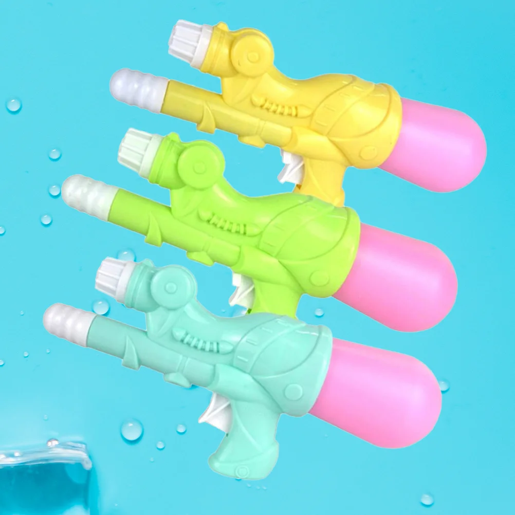 

3pcs Mini Water Squirt Beach Playing Children's Water Baby Gift Plastic Water for Children Kids(Random Colors)
