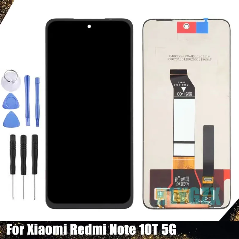 

Новинка, Оригинальный сенсорный ЖК-экран для Xiaomi Redmi Note 10T, дигитайзер в сборе, сменный сенсорный дисплей для Redmi