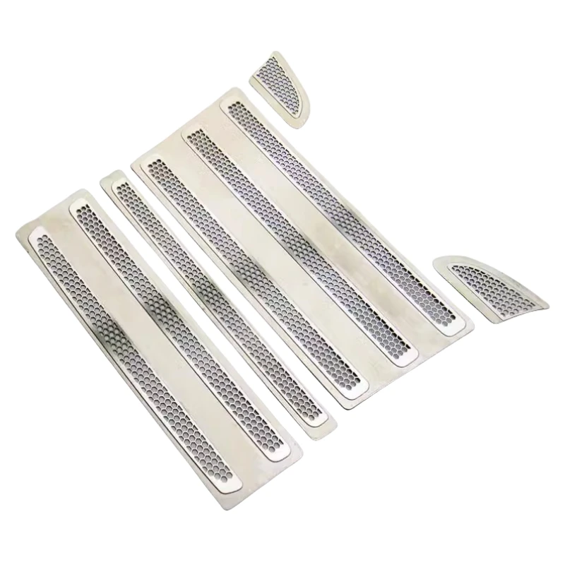 

Grille Metal Mesh for 1/14 Scale Tamiya Tractor Trailer R470 R620 56318/56323 RC Truck Upgrade Part