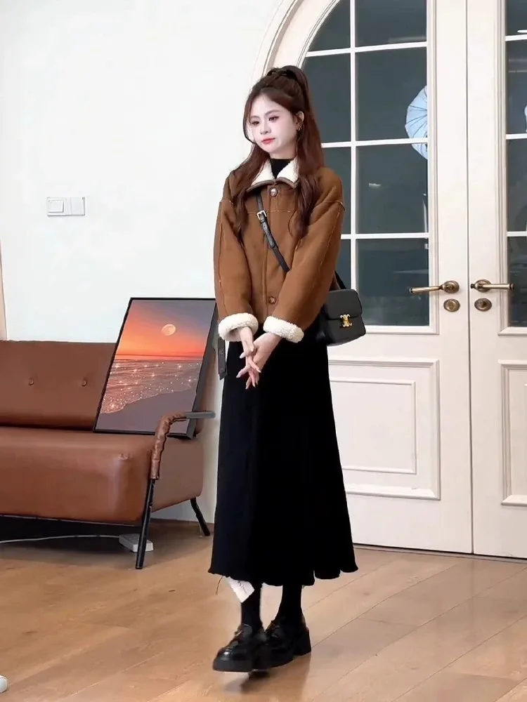 Одежда для ранней зимы Подходит полного комплекта. Усовершенствованная изящная