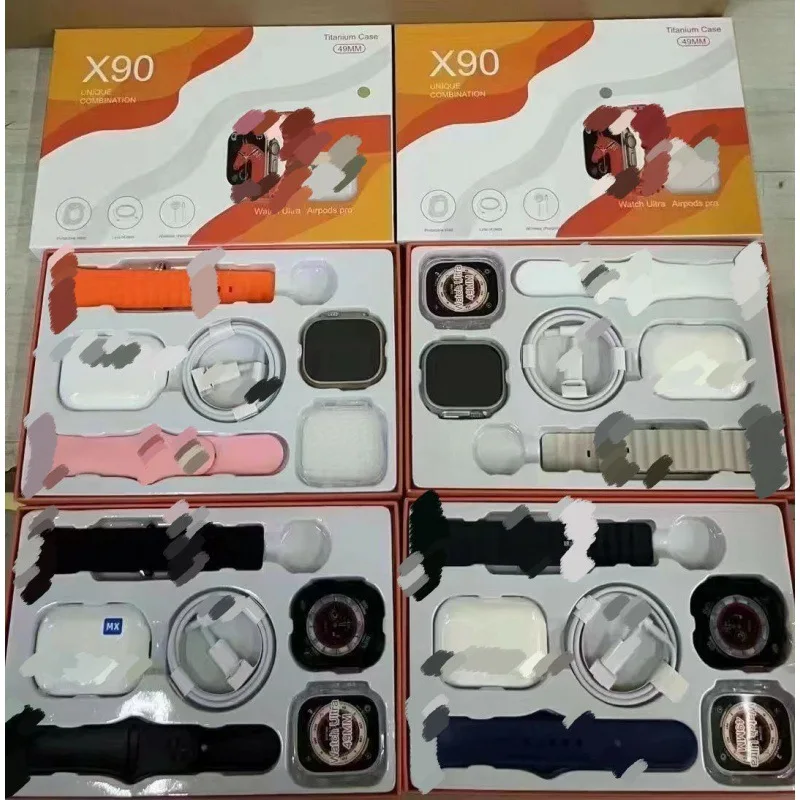 Высококачественные Уникальные Умные Часы X90 Фитнес-трекер Монитор Сердечного