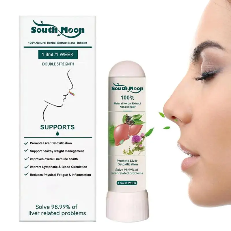 

Liver Air Nasal Inhaler Liverair Nasal Inhaler Liver Support & Detoxs Liver Cleanse Detoxs & Repair Help Clear Congestion Boost