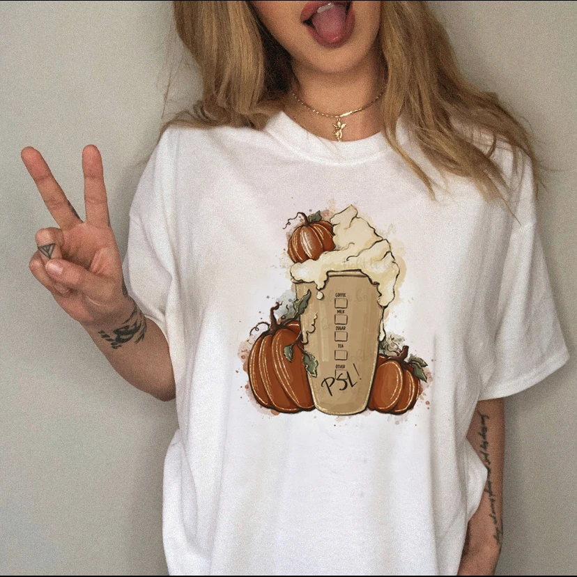 

2022 модная футболка в стиле Харадзюку С мультяшным принтом, Милая женская футболка с мультяшным принтом, модная футболка с коротким рукавом.