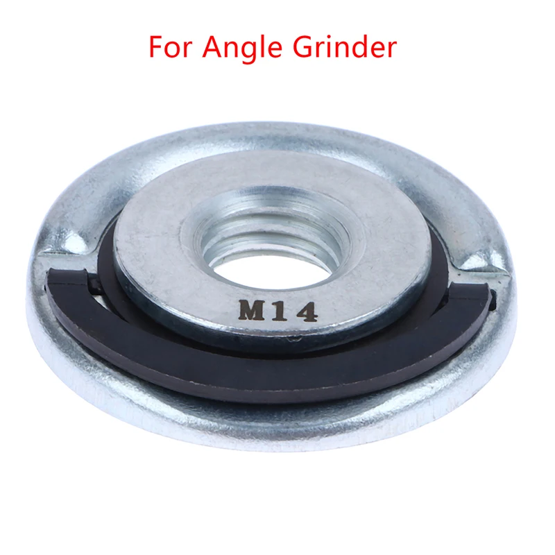 

M14 Angle Grinder Locking Nut Self Locking Plate Inner Outer Flange Clamp Quick Release Nut for Bosch Metabo Milwaukee Makita
