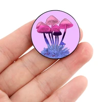 omnisexual umbrella mushroom pin custom brooches shirt lapel teacher bag backpacks badge cartoon gift brooches pins for women