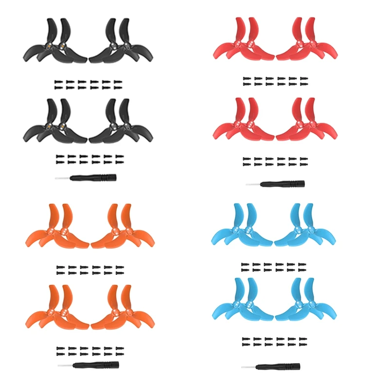 4 пары лопастей пропеллера для Avata 2 лопасти 3032S легкие мини-аксессуары крыльев