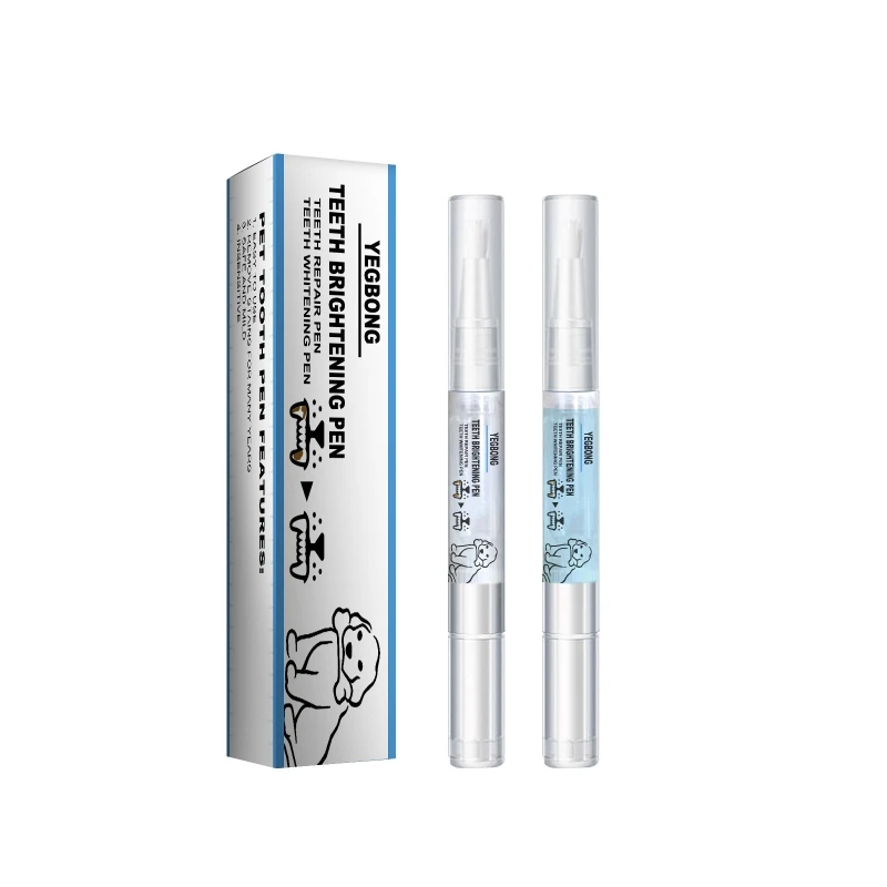 

Pet Dog Dental Care Tooth Pen Reduces Plaque & Freshens Breath Teeth Cleaning Dental CalculusCleaning Pen