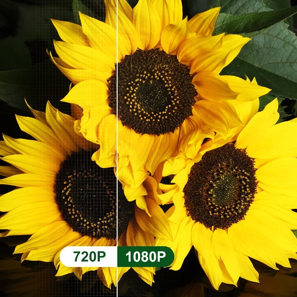 Touyinger Q7 LED 1080P Full HD 5500 люмен ЖК-проекторы для домашнего кинотеатра Слайд-накладной