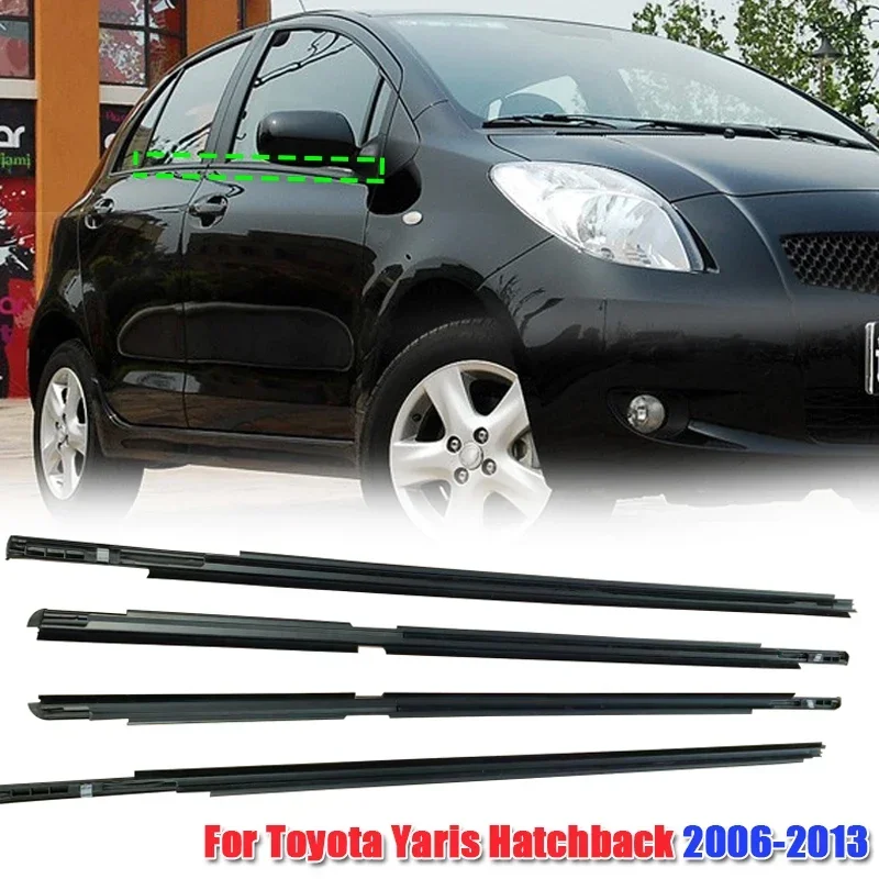 

4 шт./набор, отделка для хэтчбека Toyota Yaris 2006-2013
