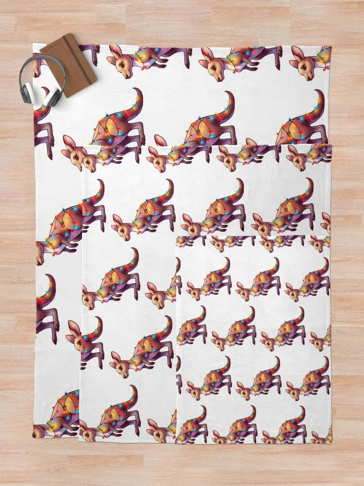 Фланелевое одеяло &quotМилый рождественский кенгуру&quot