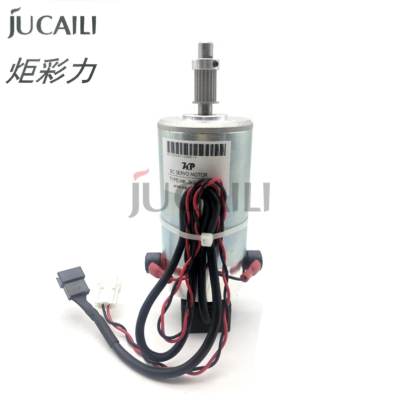 Фото Каретный двигатель JUCAILI MK jv3 для широкоформатного принтера Mimaki JV3 JV22, серводвигатель постоянного тока JV33-130 JV33-160 CJV30 TS34 TX3 №1