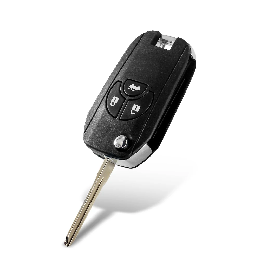 KEYYOU 10 шт. корпус дистанционного ключа модифицированный флип-чехол для Nissan Sylphy Cube