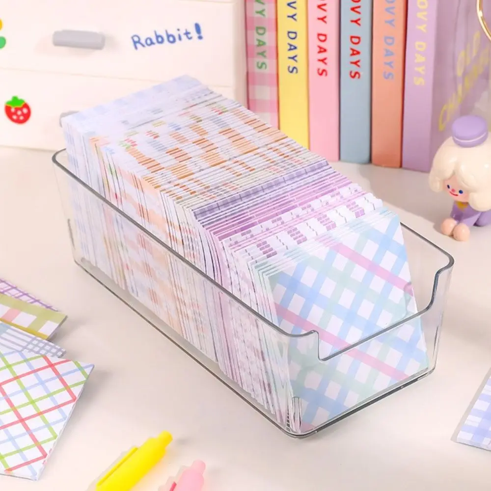 

Creative Colorful Student Stationery Scrapbooking School Supplies Bookmark Sticker Message Notes Tearable Memo Pad Sticky Notes