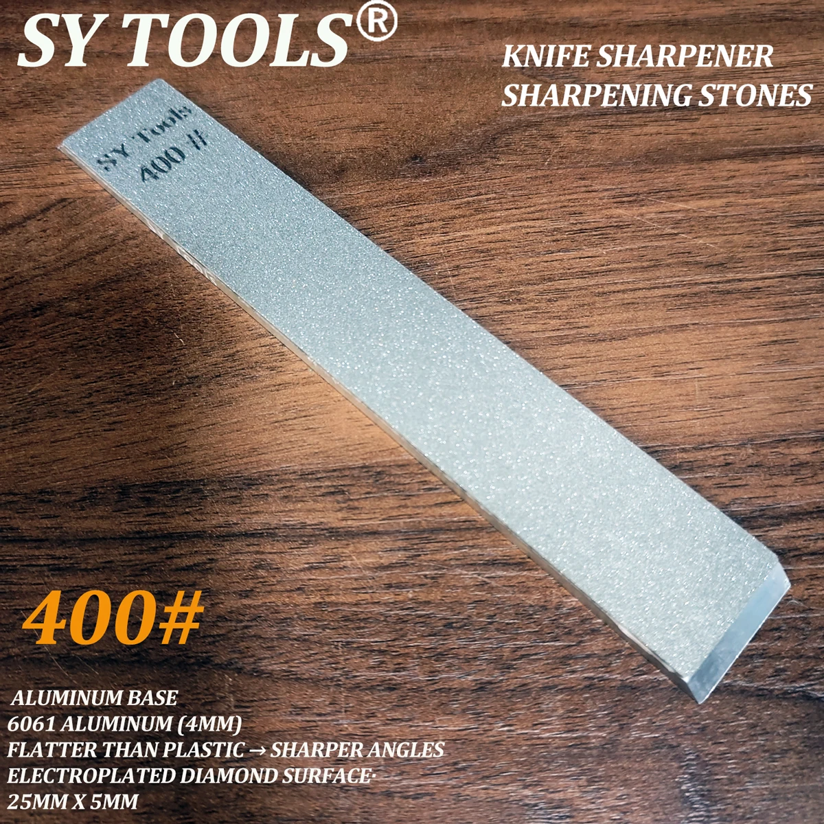 

Алмазный шлифовальный камень Sy tools 7 граней для заточки ножей