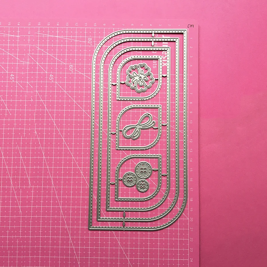 Набор неравномерных квадратных границ для скрапбукинга вырезанные штампы