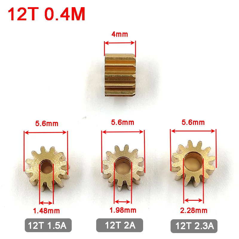 Медные шестерни для механической фотомагнитолы