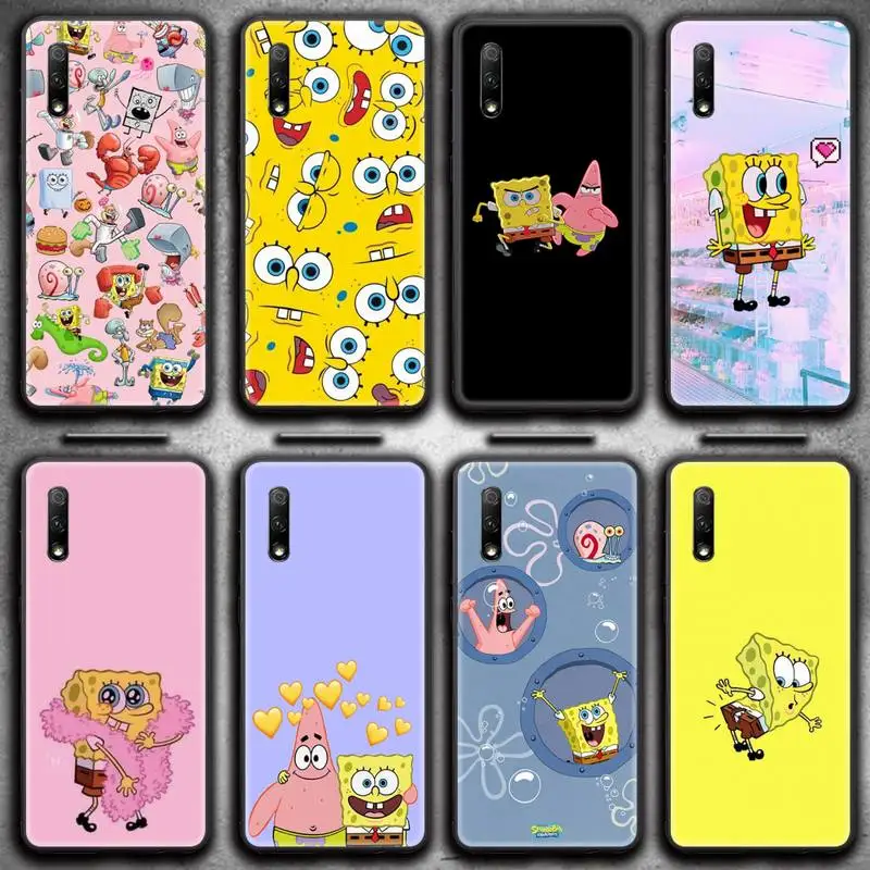 

Cute cartoon spongebob Phone Case For Huawei Nova 6se 7 7pro 7se honor 7A 8A 7C 9C Play