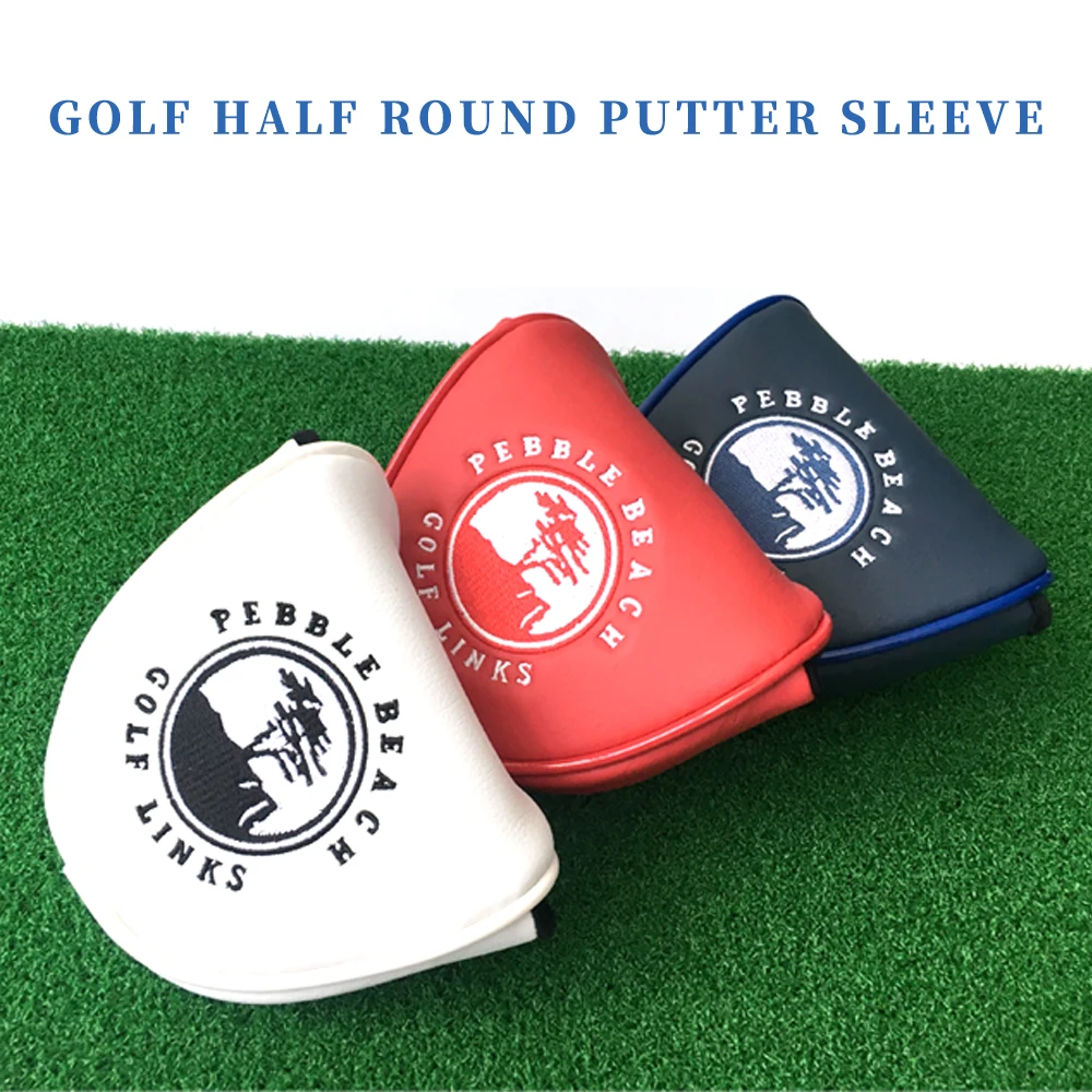 1Pcs Golf Head Covers PU Club Accessories Golf Putter Cover Headcover for Blade Golf Club Head Covers Accessory