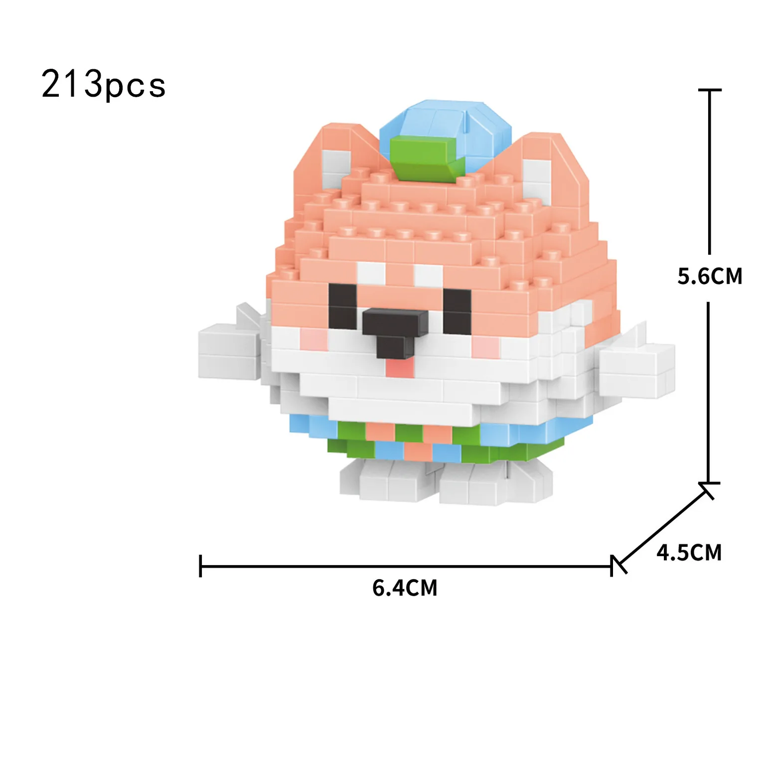 Мини-конструктор в виде животных 32 вида
